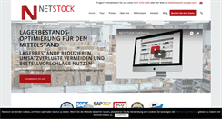 Desktop Screenshot of netstock-europe.com